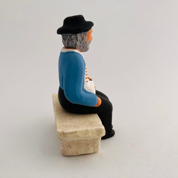 Gaston le papé au chat 9 cm