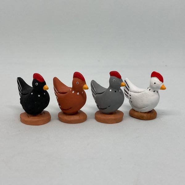 Poule droite 9 cm