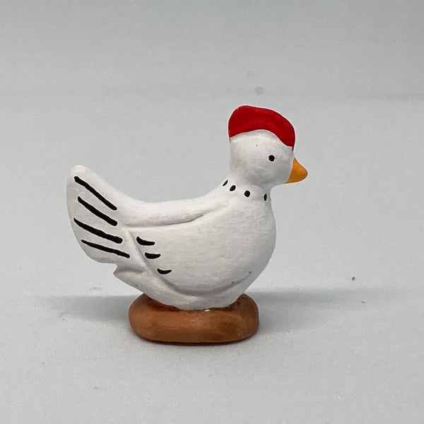 Poule droite 9 cm