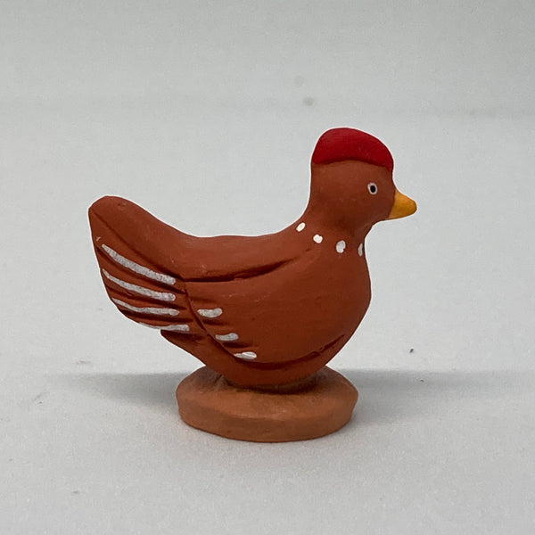 Poule droite 9 cm