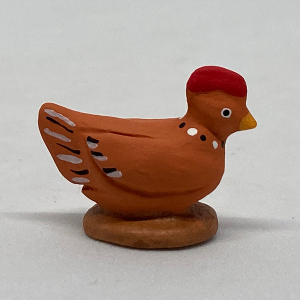 Poule droite 7 cm