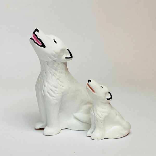 Loup 4 à 6 cm ou bébé loup